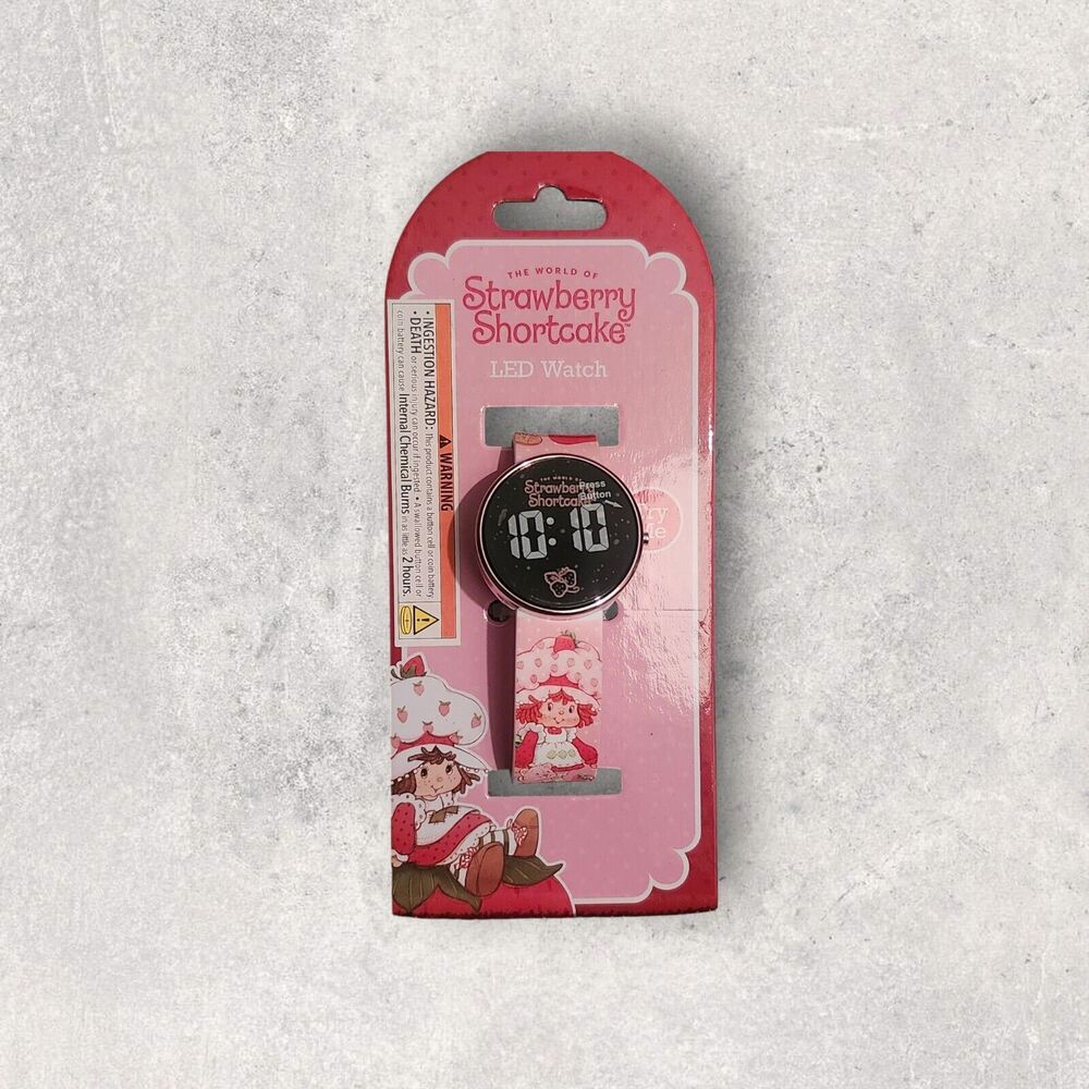 Strawberry‎ Shortcake Round LED Watch Brand New Retro